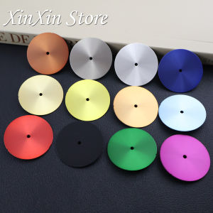 28.5MM Sunburst Watch Dial Lettered Blank Watch Faces Metal Watch Accessories for NH35 NH36 4R 7S Movement