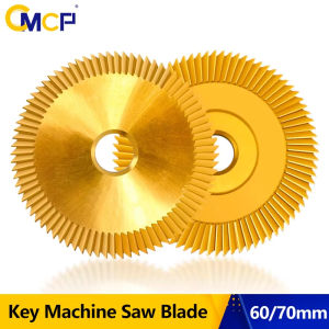 CMCP 60/70mm Key Machine Saw Blade 60 80 Teeth Double Side HSS Key Cutter Milling Cutter for Copy Keys Duplicate Machine