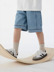 iplant | Water Washed Split Joint Boys Jeans Shorts