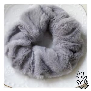 Winter Warm Soft Hair Scrunchies For Women Girls Cute Plush Elastic Hair Band Multicolor Rubber Band Hair Loop Hair Accessories