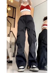 Cargo Pants For Women High Waist Wide Leg Sports Y2k Pants Casual Trousers Pants