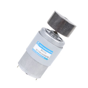 มอเตอร์เร้าด่วนแบบตรง DC 775 ไฟฟ้าเรียบง่าย 12V 24V เซนเซอร์ความถี่สูง เครื่องกระแทกแบบเล็กและขนาดเล็ก ใบพัดทรงกลมแบบเอ็มจี