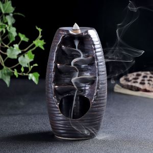 KuoLi | Backflow Waterfall Smoke Ceramic Incense Burner