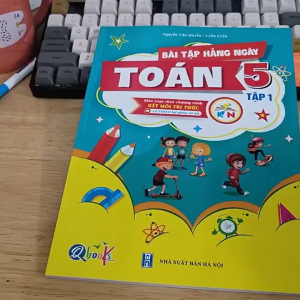 Sách - Bài Tập Hằng Ngày - Toán Lớp 5 - Tập 1 - Kết Nối (Qbooks)