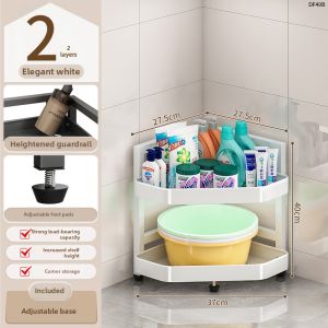 JIAJIESHI | Triangular Corner Storage Rack