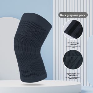 Ultra-thin Knitted Knee Pad Warm Breathable High Elastic for Running Fitness Summer Sports
