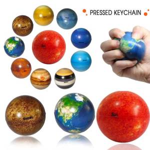 10 PCS Solar System Stress Ball for Kids Solar Planets Balls Kids Gift Adult Stress Relief Educational Toys for Kids