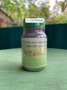 Keo liền da cây Mỹ tiến super ( keo đen ) chai 100g