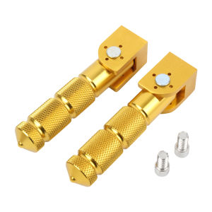 Universal Pedals Folded M8" 5/16IN Thread Footrest Footpeg For Motorcycles Bicycles Electric Vehicles Mopeds Karts