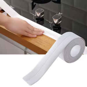 PVC Sealing Strip Bathroom Bathtub Bathroom Kitchen Sink Self-Adhesive Waterproof Tape Toilet Wall Corner Anti Mold Gap Sticker