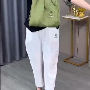 Quần Baggy Bigsize Nữ Quần Đũi Lưng Thun Vải Linen Cao Cấp Phong Cách Thời Trang Hàn Quốc Phù Hợp Mọi Lứa Tuổi xưởng may tiến khang