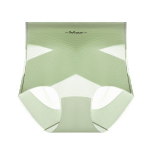 MiiOW | High-Waist Abdomen-Correction Ice-Silk Womens Underwear Light-Shaping Butt-Lifting Short Pants Seamless Comfortable Triangle Pants