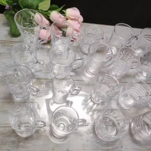 HUIYANGXU | Creative Transparent Heat Resistant Coffee Cup Set