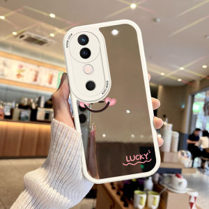 NAZHIMING | Glossy Make-up Mirror Slim Female Style Shockproof Phone Case