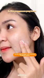 Herborist Face Scrub 60gr - Scrub Wajah Alami