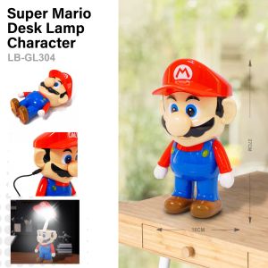Lampu Belajar USB | Lampu Kartun Super Mario | Lampu Belajar Karakter Super Mario