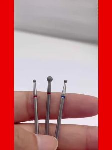 1Pcs Small Ball Cuticle Clean Diamond Nail Drill Bit Professional Safety Nail Bit Tools Nail Cleaner for Cuticle Dead Skin Files