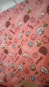 Bộ ga gối 3 món 1m6x2m và 1m8x2m mẫu hoa nền đỏ