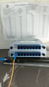 passive splitter 1:16 lengkap box / splitter box 1 16 fiber optic NS2