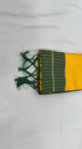 [Pre Order] SOFT LICHI SILK BEAUTIFUL RICH PALLU & JACQUARD WORK (Normal / Ready To Wear)_6058 ~ Delivery Lead Time : 10 days