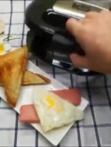 VOLTHUB 750W Non-Stick Toaster Maker Panini Press breakfast Maker Machine Electric Sandwich maker 4slice