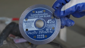 SUMO ใบตัดเพชร ตัดกระเบื้อง สีน้ำเงิน Turbo Cut 4"