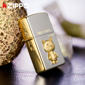 [Ship From KL] Zippo Tiny Bear Emblem Design Pocket Lighter | Zippo ZBT-3-154A