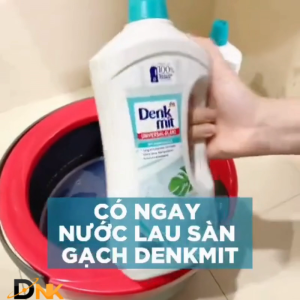 Nước Lau Sàn Denkmit Universal Glanz 1L – Hàng Nội Địa Đức – Làm Sạch Bóng Không Paraben An Toàn Cho Bé