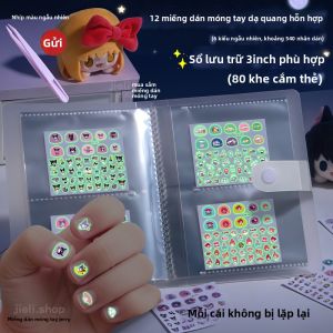 JIELI | Nhãn Dán 3D Phát Sáng trong Đêm Không Chứa Chất Độc cho Trẻ Em