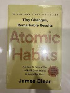 (Ready Stock) Atomic Habits : the life-changing million-copy #1 bestseller
