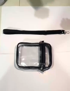 Compact Transparent Crossbody Bag for Women PVC Jelly Design Chic See-through Design Waterproof 16x6x21cm Lightweight 133.5g