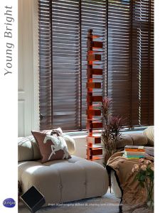 Vintage Designer Wooden Aesthetic Living Room Floor Lamp