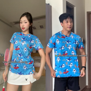 Áo Cầu Lông Quần Cầu Lông Bộ Cầu Lông Nam Nữ Chuyên Nghiệp Vải Thoáng Khí A1029 - V Badwear