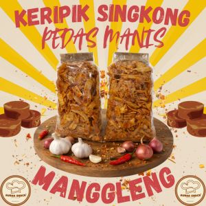Keripik Singkong Pedas Manis ( Manggleng )
