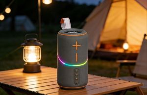 Loa Bluetooth AVA+ Freego F60 Xám-Đen hàng trưng bày đẹp 99% giao màu ngẫu nhiên.