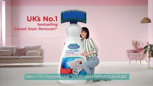 [Nội địa Đức] Nước vệ sinh thảm kèm đầu bàn chải làm sạch mọi vết bẩn DR.BECKMANN chai 650ml