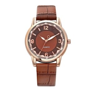 TAIDU นาฬิกาข้อมือการออกแบบที่สร้างสรรค์นาฬิกาผู้หญิงสายคาดสองสีแฟชั่นนาฬิกาควอตซ์นาฬิกาผู้หญิง