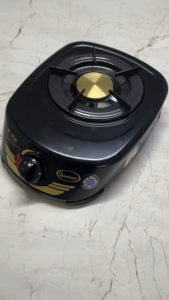 Kompor Gas Quantum 1 Tungku QGC-101 AB HITAM