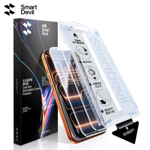 SmartDevil Screen Protector for iPhone 17 Pro max iPhone 16 Pro max iPhone 15 Pro Max iPhone 14 iPhone 13 12 iPhone 11 XR 14 Plus 17e 16e iPhone air 16 Plus Tempered Glass Film Clear Anti-Bluelight Matte Privacy Protect Full coverage Screen Protector