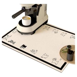 Absorbent Resizable Pad for Kitchen and Bathroom