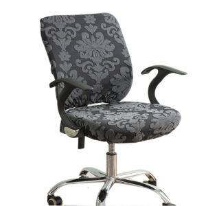 Ánh Sáng Sang Trọng Jacquard Bọc ghế văn phòng Đàn Hồi Đầy Đủ Bìa Chia Phân Bụi Bìa Trang Trí Nội Thất Bao Gồm