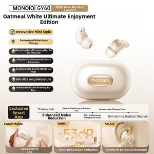 monqiqi | Sleep ANC Noise Cancelling Wireless Earbuds
