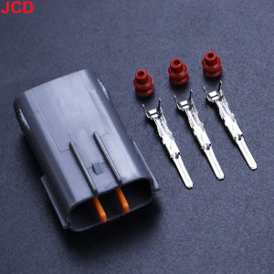JCD 1 Bộ 3 Pin Cảm Biến Chống Nước Kết Nối Cho Xe Mazda RX8 Đánh Lửa Ổ Cắm 6195-0009 6195-0012 DL 090