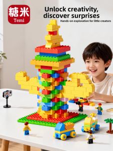 TEMiTANGMI | Intelligence Development Large Particle Building Blocks 3-6 Years