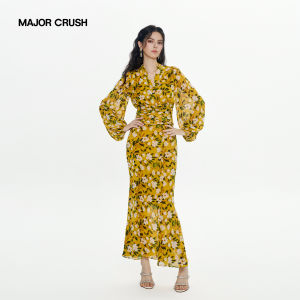 Elegant Slimming Floral Set Dress