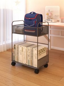 Movable and Organized Bookshelf