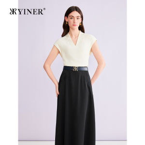 Chinese Style Elegant Embroidered Triacetate Blend Blouse