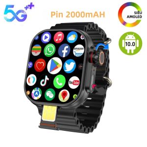 Đồng Hồ Thông Minh GOLDENSPIKE CD12 Touch Encoder Màn Hình AMOLED 226 Inch 180 °   Camera Quay Phim 2000mAh GPS WiFi Gọi Điện Toàn Cầu Thiết Bị Theo Dõi Sức Khỏe