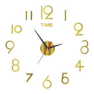2026 Modern Design Large Wall Clock 3D DIY Quartz Acrylic Mirror Stickers Living Room Home Decor