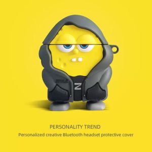 Quirky Camera AirpodsPro3 Case Suitable for Apple Airpods4 Noise Reduction Box Soft Silicon Shell Protective Cover for Earphones